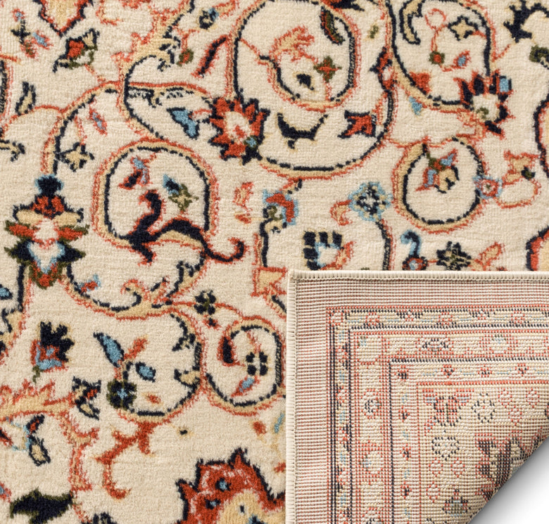 Isfahan Traditional Ivory Rug-PA-22