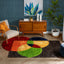 Gia Modern Geometric Shag Multi 3D Textured Thick & Soft Shag Rug PAB-31