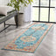 Payson Bohemian Oriental Perisan Teal Rug PAL-25