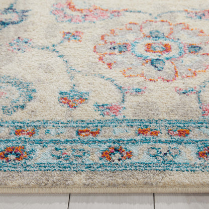 Arlette Bohemian Oriental Perisan Teal Rug PAL-35