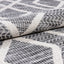Arto Modern Geometric Grey Flatweave Rug POR-08