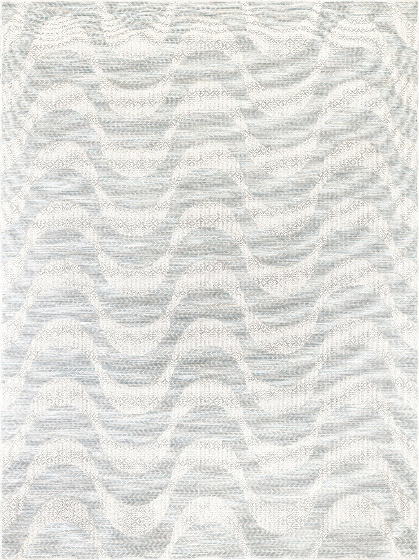 Alvito Modern Abstract Blue Flatweave Rug POR-36