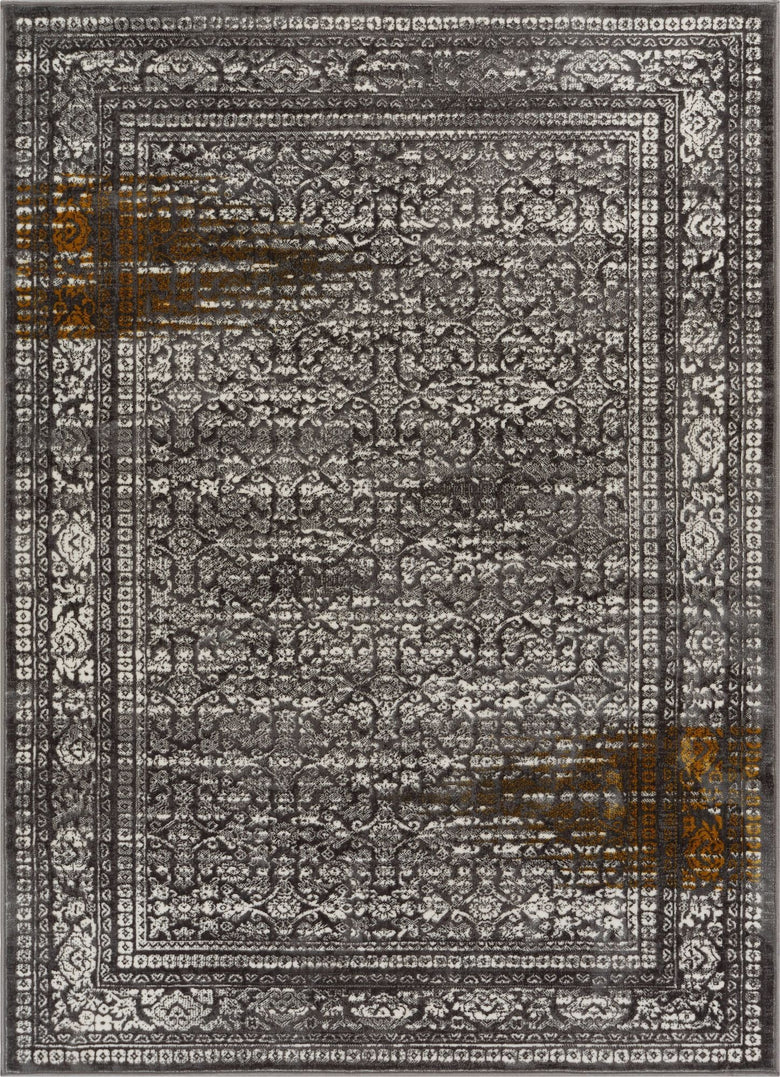 Dramatic Gold Vintage Rug PR-48