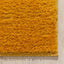 Chroma Glam Solid Ultra Soft Yellow Multi-Textured Shimmer Pile Shag Rug RA-11