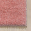 Chroma Glam Solid Ultra Soft Light Pink Multi-Textured Shimmer Pile Shag Rug RA-19