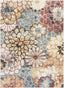 Lissa Bohemian Eclectic Floral Blue Rug RO-184