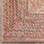 Chindi Bohemian Vintage Solid & Striped Multi-Color Blush Yellow Braided Pattern Rug RO-311