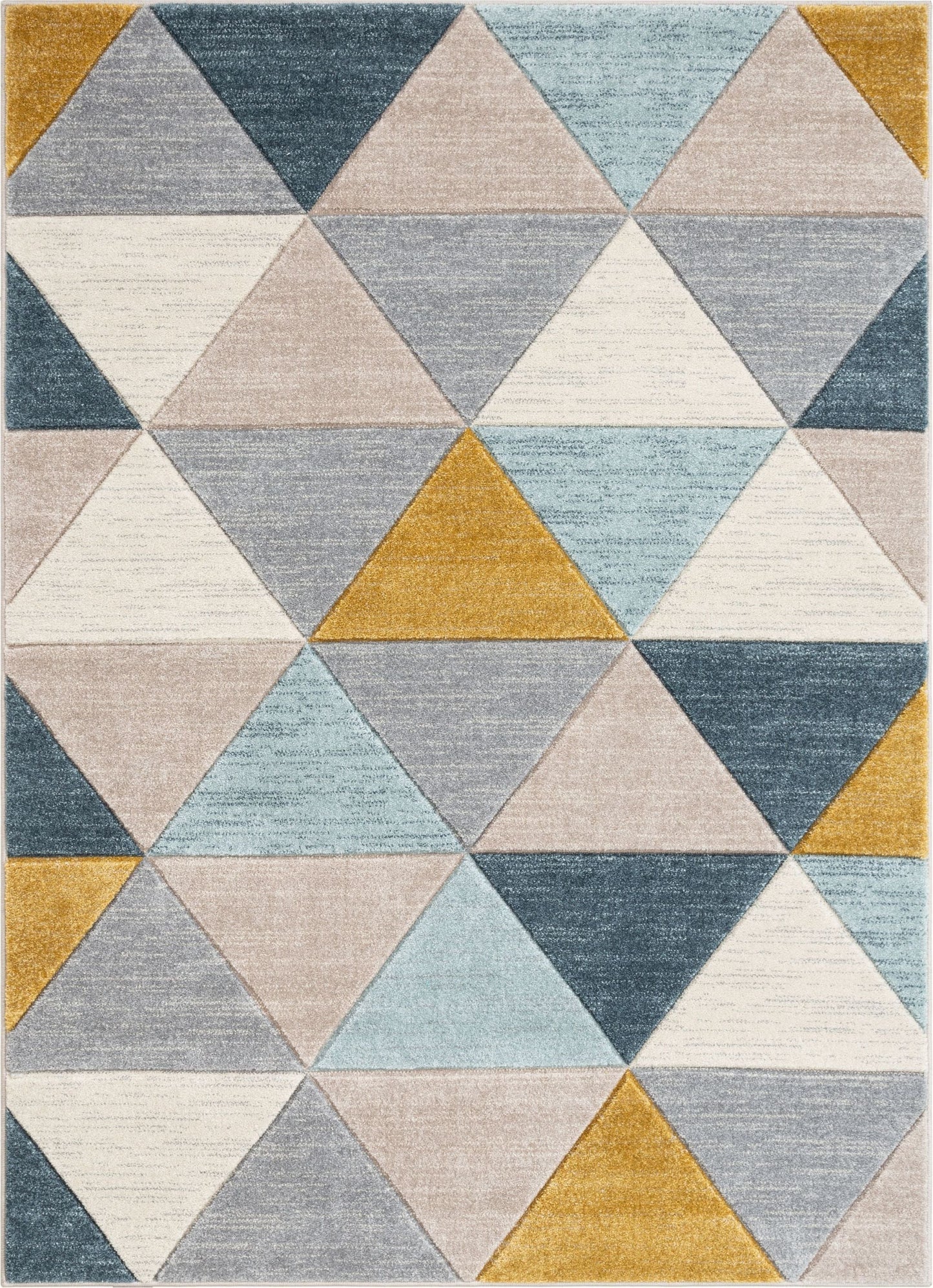 Rita Multi Mid-Century Modern Geometric Rug RU-137