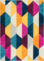 Martin Cream Mid-Century Modern Rug RU-18