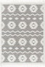 Addison Tribal Moroccan Diamond Pattern Beige High-Low Textured Rug SAL-42