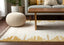 Carly Nordic Solid & Striped Gold Rug SE-228