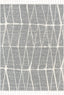 Crisscross Nordic Geometric Pattern Grey Rug SE-317