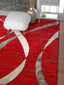 Felicita Red Modern Abstract Rug SE-80