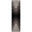 Luz Modern Geometric Black 3D Textured Thick & Soft Shag Rug SF-163