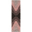 Luz Modern Geometric Blush 3D Textured Thick & Soft Shag Rug SF-169