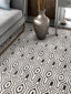Graceful Grey Modern Rug SI-128