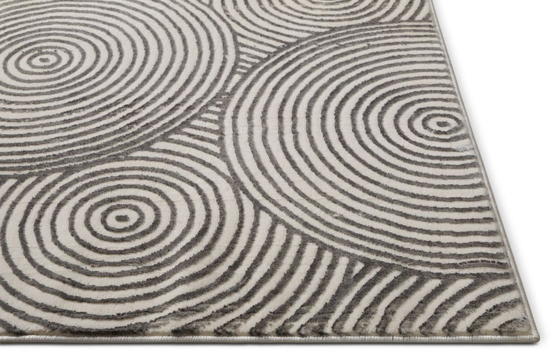 Glee Grey Modern Geometric Rug SI-88