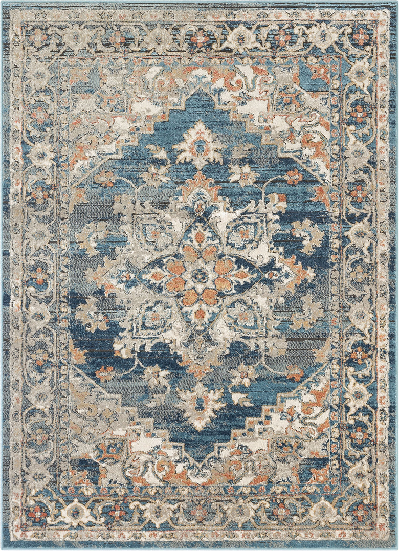Ursula Vintage Persian Oriental Black Rug TK-33