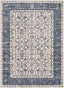 Savona Persian Floral Medallion Blue Rug TOP-24