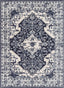 Monza Vintage Medallion Oriental Blue Rug TOP-34