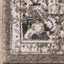 Novara Vintage Oriental Medallion Pattern Brown Rug TOP-48