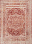 Pesaro Vintage Oriental Medallion Red Rug TOP-50