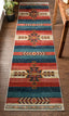 Dustin Southwestern Tribal Medallion Crimson Rug TU-140