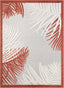 Rada Orange Novelty Botanical Rug VAL-89