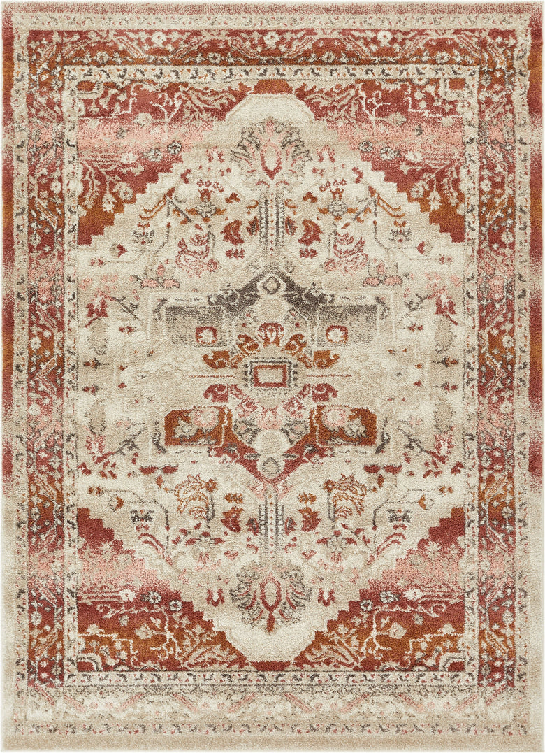 Celesita Blush/Ivory Traditional Vintage Rug VE-102