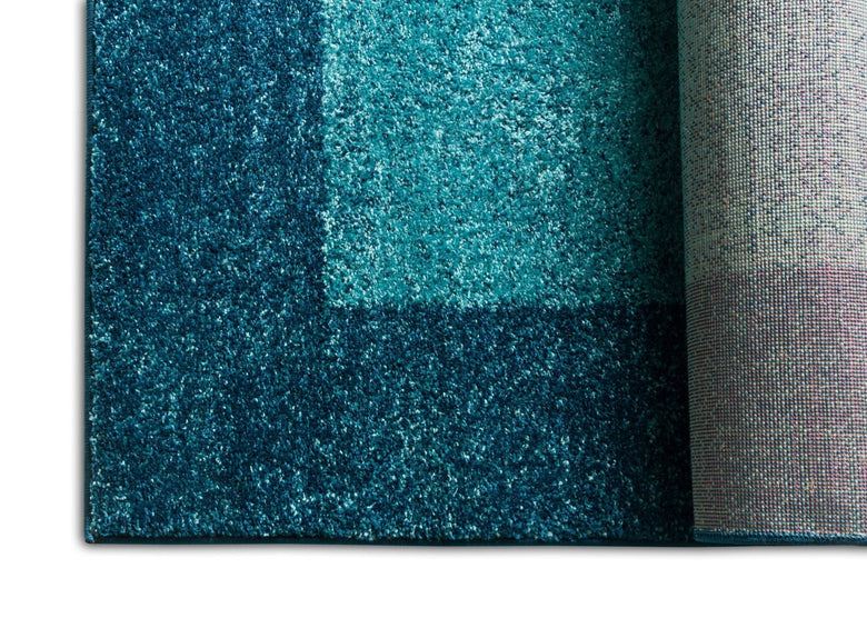 Felize Blue Modern Solid Rug VE-14