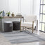 Giselle Modern Abstract Striped Grey Rug VER-117