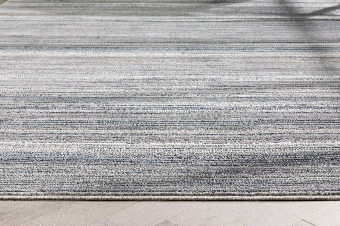 Giselle Modern Abstract Striped Grey Rug VER-117