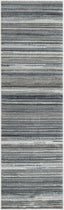 Giselle Modern Abstract Striped Grey Rug VER-117