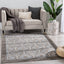 Rhea Moroccan Lattice Trellis Grey Rug VER-37
