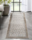 Rhea Moroccan Lattice Trellis Grey Rug VER-37