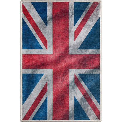 Apollo British Flag Red Blue White Rug W-AP-17A