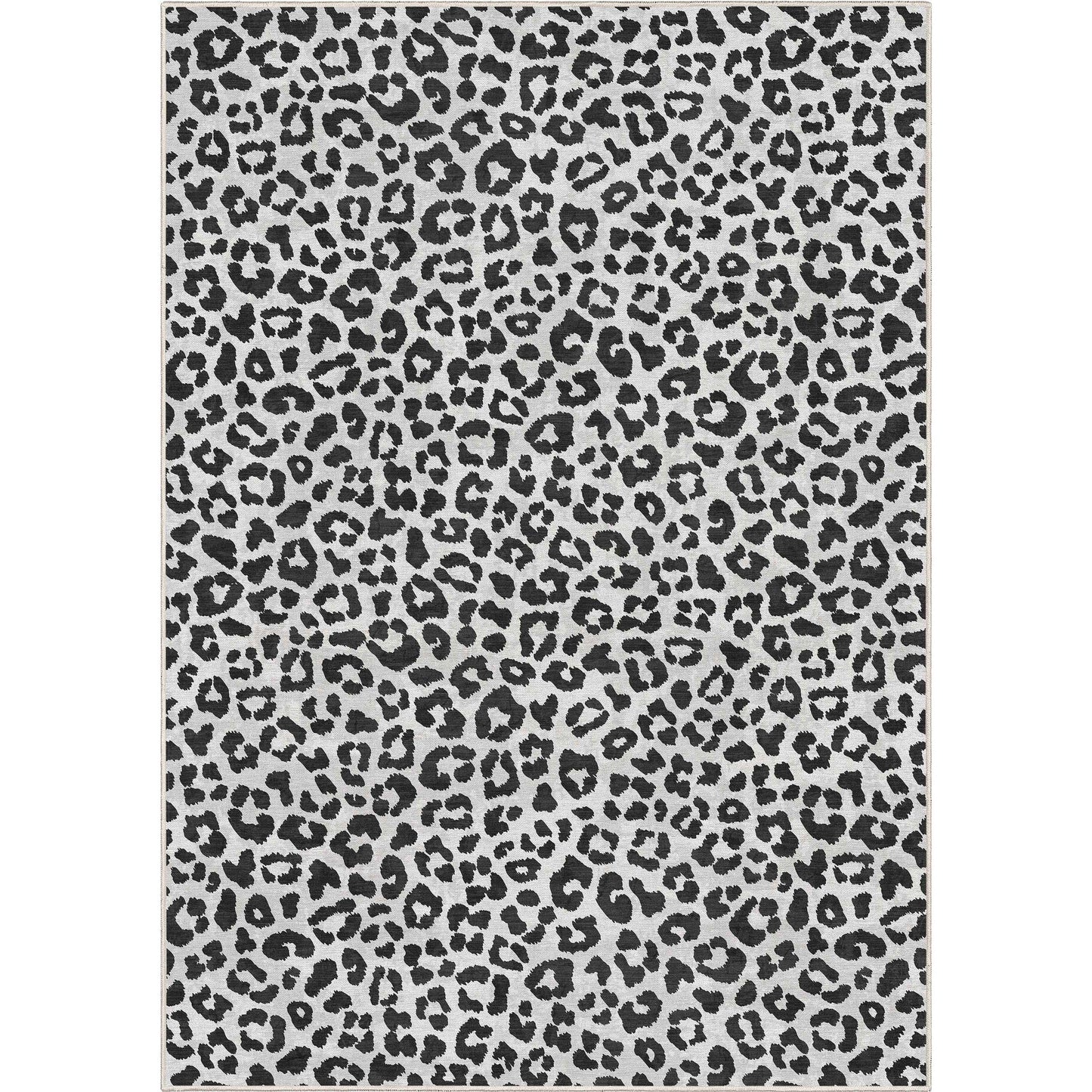 Animal Prints Leopard Gray Rug W-APT-02A