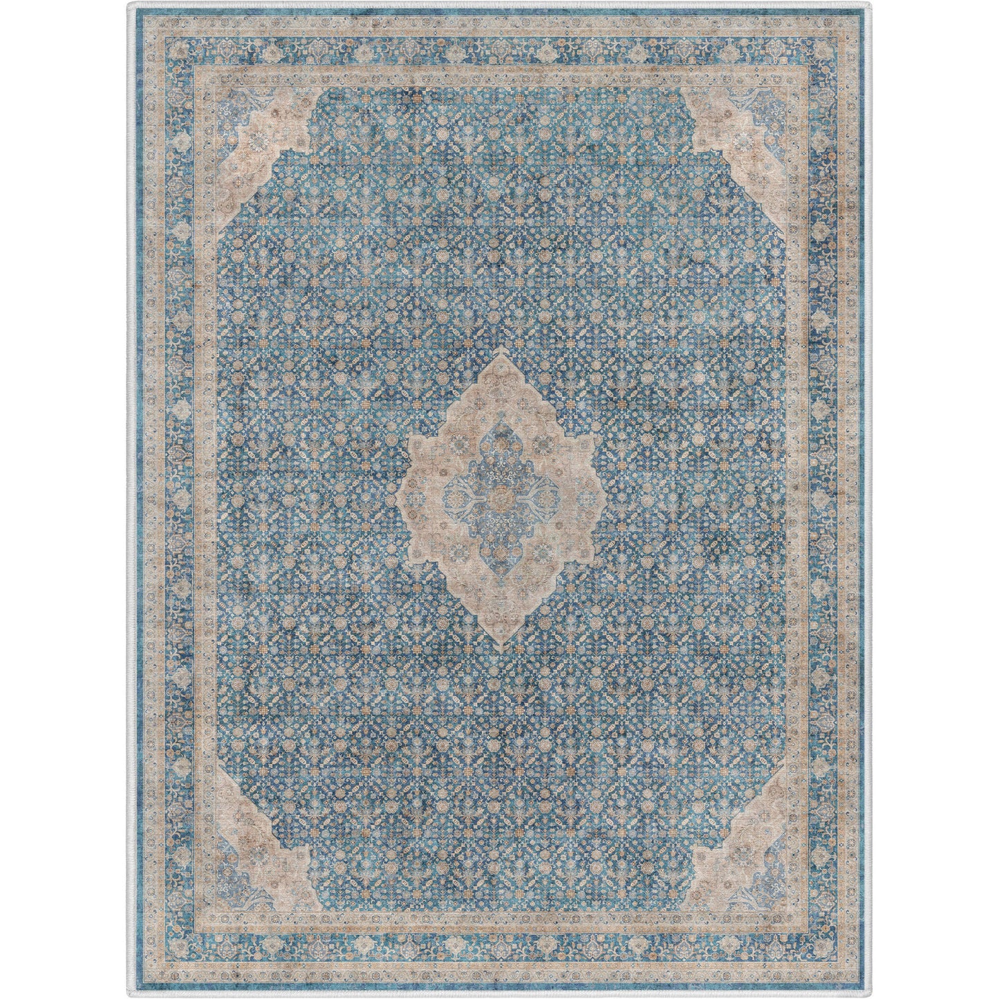 Asha Lilith Blue Rug W-AS-06D