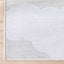 Cloud 9 Modern Linen Flat-Weave Washable Kids Rug W-KD-07I