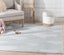 Cloud 9 Modern Linen Flat-Weave Washable Kids Rug W-KD-07I