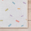 Sprinkles Modern Multi Color Flat-Weave Washable Area Rug W-KD-09A