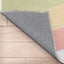 Rainbow Modern Multi Color Flat-Weave Washable Area Rug W-KD-11A