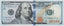 New Hundred Dollar Bill Green Blue Flat-Weave Washable Novelty Runner Rug W-MN-01A