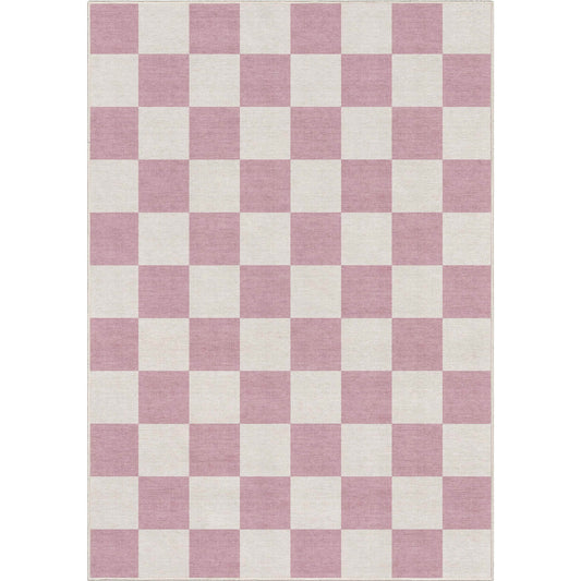 Apollo Square Pink Rug W-SQR-01E