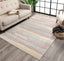 Kirby Geometric Scandinavian 3D Textured Multi Rug WH-32