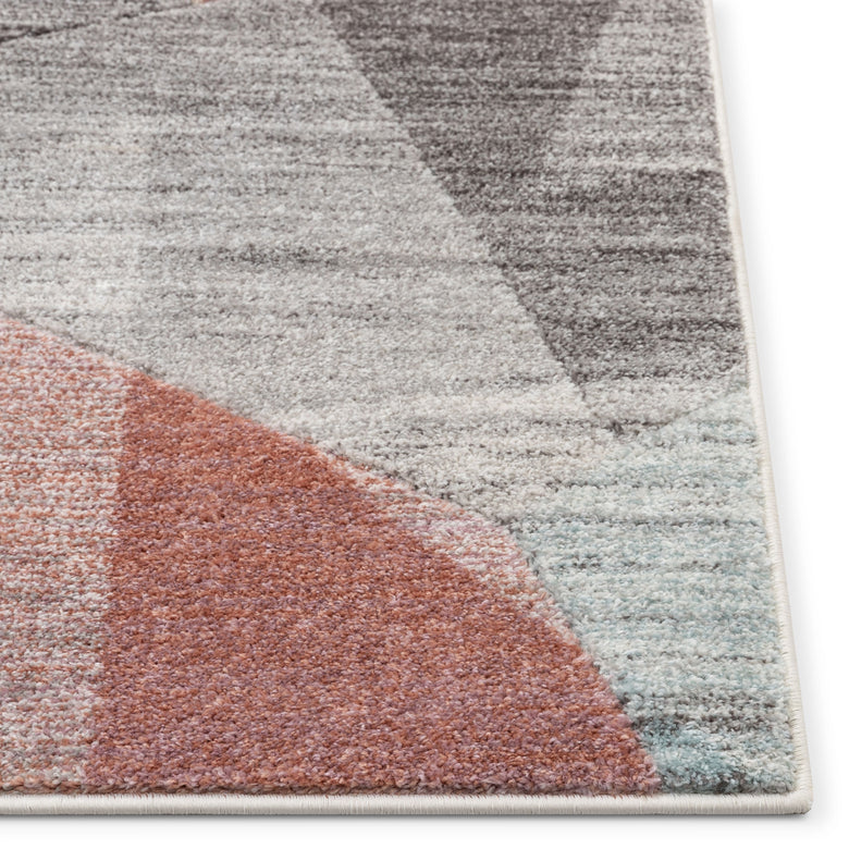 Laramie Geometric Abstract 3D Textured Multi Rug WH-62