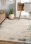 Marius Gold Vintage Persian Mosaic High-Low Rug WN-11