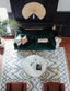 Chantico Moroccan Lattice Grey Shag Rug MEL-17