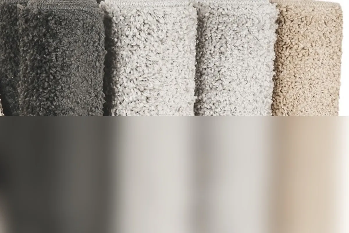 Washable Soft Pile Runner shaggy runner rolled and styled for a kitchen or entryway